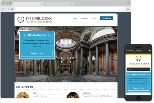 The Roper School Website